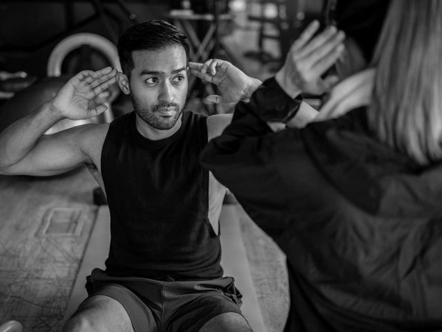 Sesión de entrenamiento personalizado